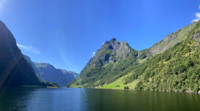 From Bergen: Private 2-Day Cruise to Sognefjorden Fjord