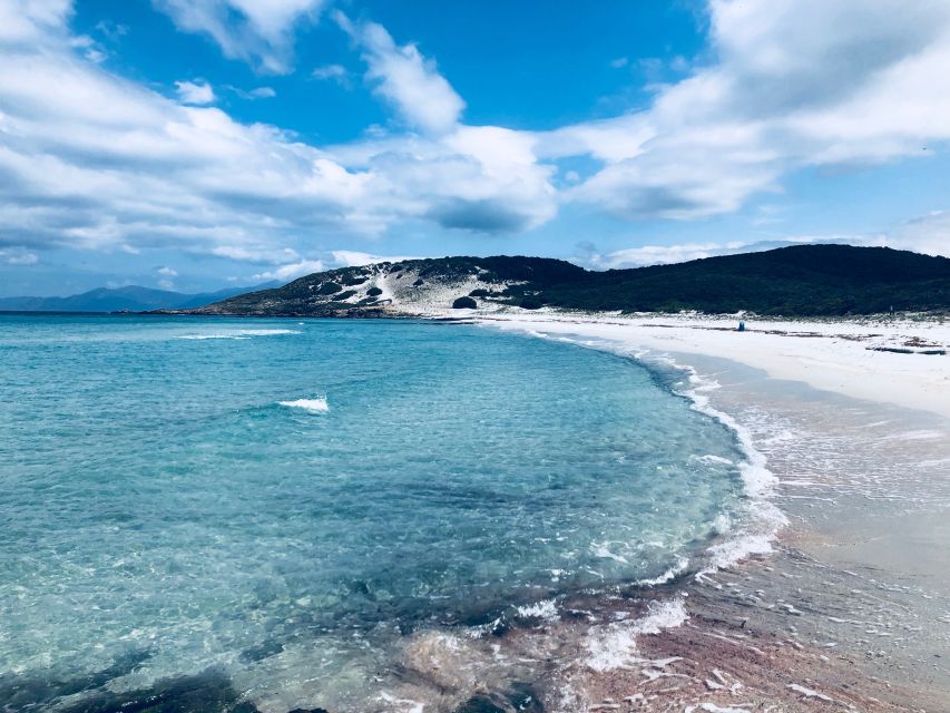 From Calvi: 4×4 Day Tour Mountain & Agriates Saleccia Beach