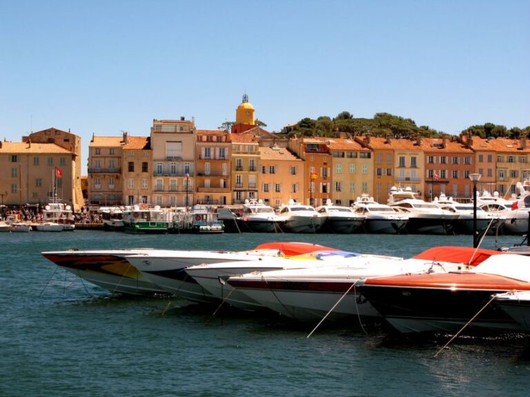 From Cannes: Saint-Tropez Private Full-Day Tour by Van