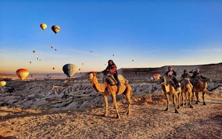 From Cappadocia: Sunrise or Sunset Camel Riding Day Trip