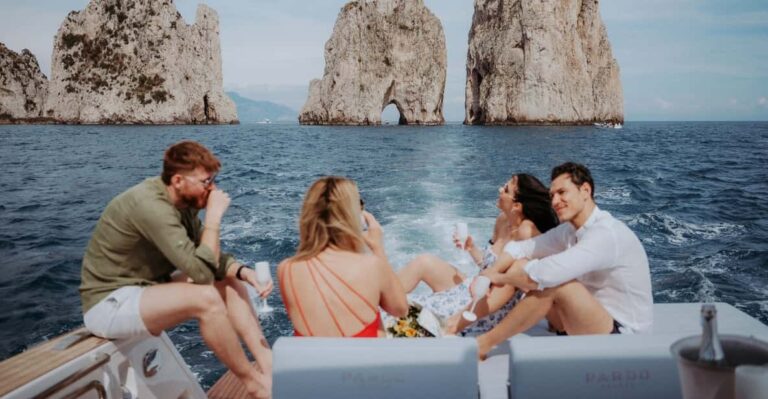 From Capri: Luxury Boat Tour of Capri & Amalfi Coast