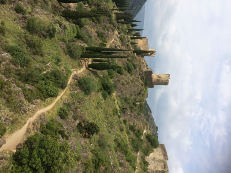 From Carcassonne:Lastours Castles & Carcassonne Guided Tour