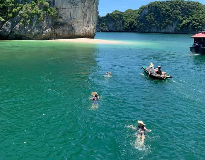 From Cat Ba Island: Full Day Boat Tour Lan Ha & Halong Bay - Tour Overview