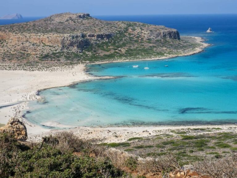 From Chania: Boat Tour to Balos Lagoon & Gramvousa Island