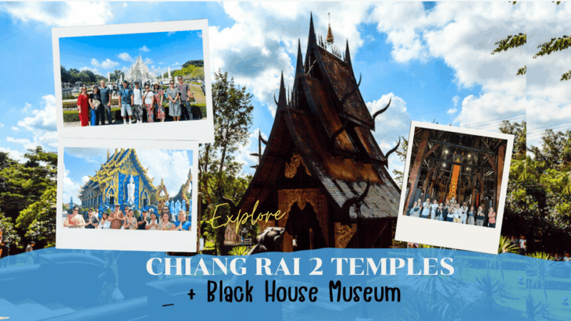 From Chiangmai: Chiang Rai 2 Temples +Black House Museum - Key Attractions