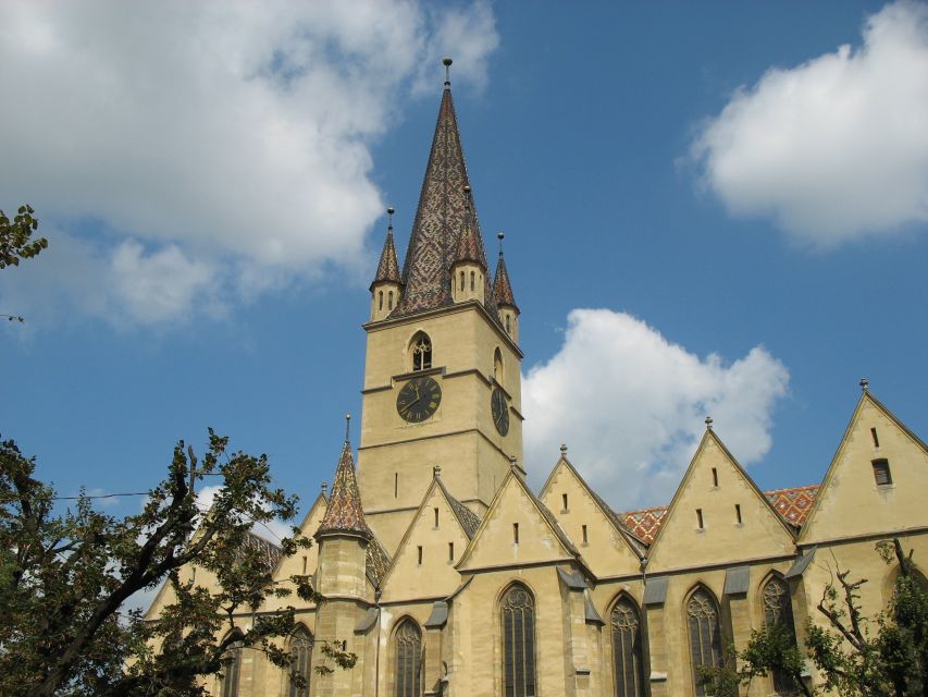 From Cluj: Sibiu - Church in Cristian - Village of Sibiel - Overview of the Day Tour