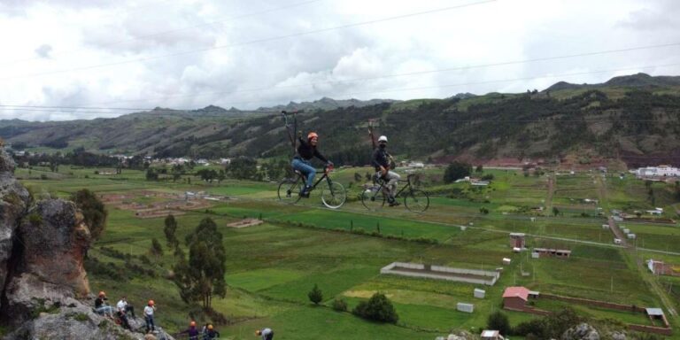 From Cusco || Skybike, Climbing, and Rappel at Cachimayo