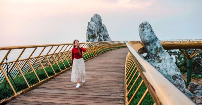 From Da Nang: Ba Na Hills Golden Bridge Private Tour