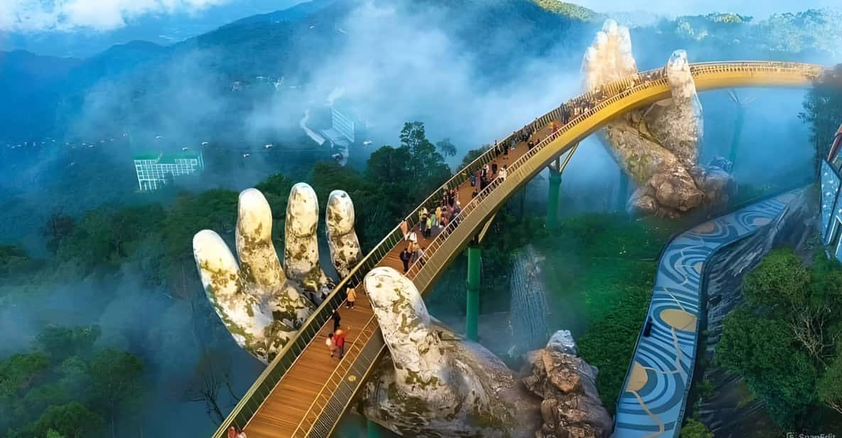 From Da Nang/Hoi An: Golden Bridge Ba Na Hills 1 Day Tour - Itinerary Details