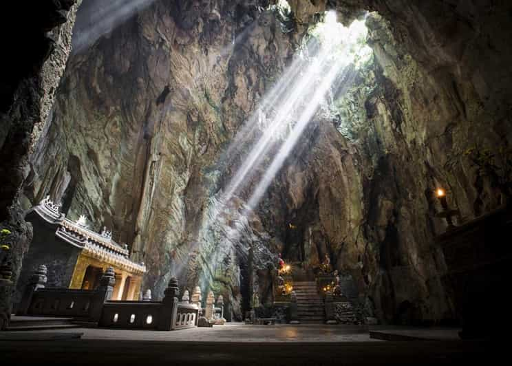 From Da Nang: Marble Mountains, Monkey Mountain, & Cave Tour - Tour Overview