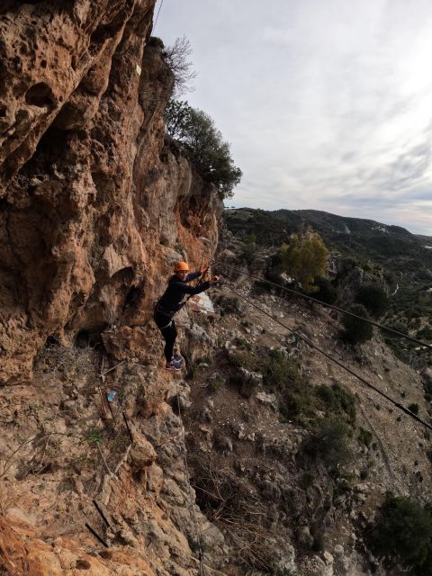 From Estepona: via Ferrata of Casares Guided Climbing Tour - Tour Overview