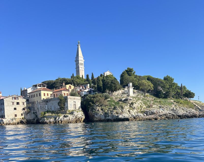From Fazana: Rovinj Full Day Private Boat Tour
