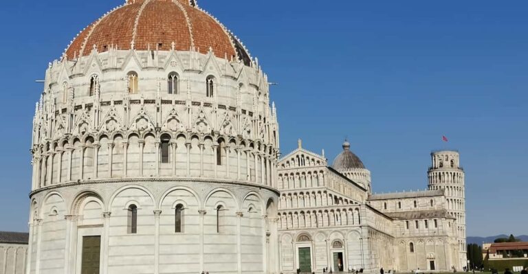 From Florence: Private Day Trip to San Gimignano & Pisa