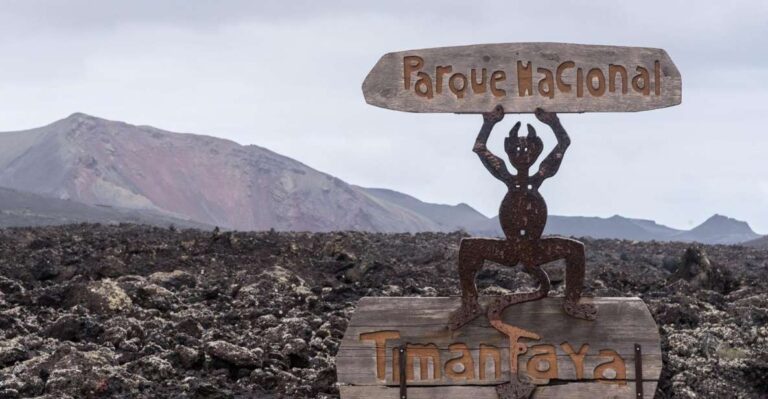 From Fuerteventura: Lanzarote Volcano and Wine Region Tour