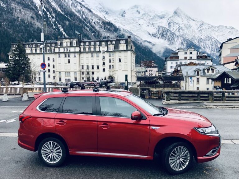 From Geneva: Private Transfer to Chamonix Mont Blanc