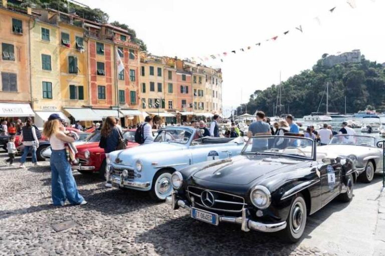 From Genova to Portofino Driving a Classic Car