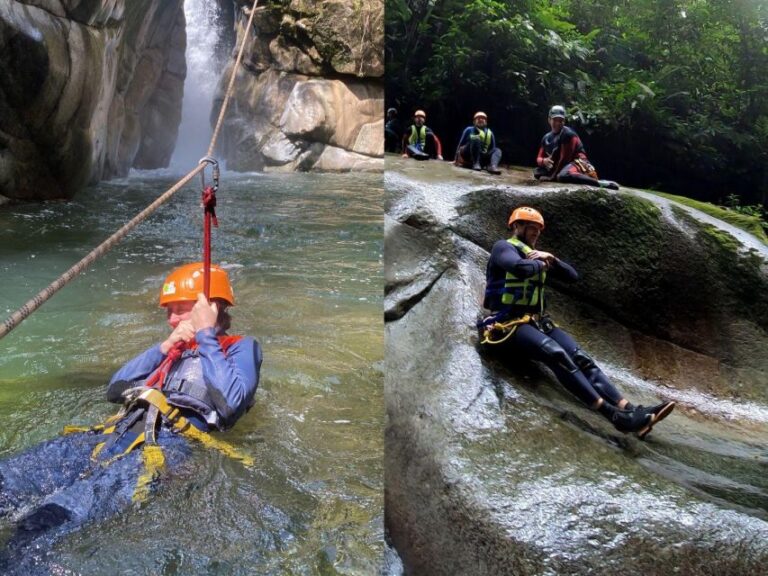 From Guatape: Crystalline Canyoning Private Tour