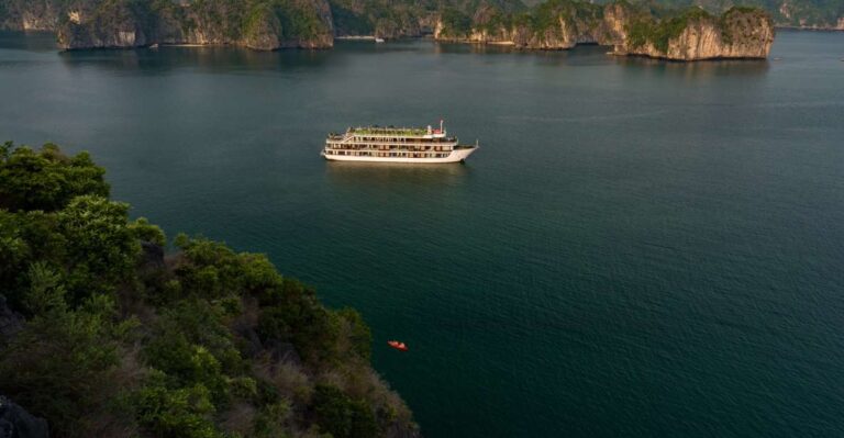 From Hanoi: 3-Day Lan Ha Bay Luxury Cruise & Viet Hai Cycle