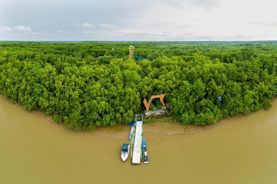 From Ho Chi Minh: Can Gio Mangrove Forest - Monkey Island - Overview of Can Gio Mangrove Forest