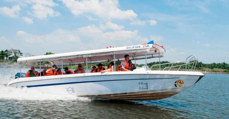 From Ho Chi Minh City: Half-Day Mekong Speedboat & Bike Tour