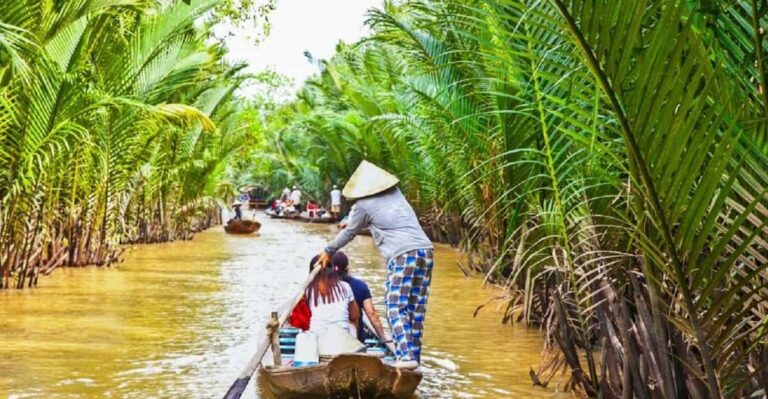 From Ho Chi Minh: MEKONG DELTA GROUP TOUR WITH ROWING BOAT