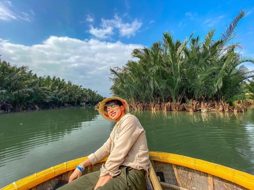 FROM HOI AN: ENJOY COCONUT BASKET BOAT & COOKING CLASS - Activity Overview