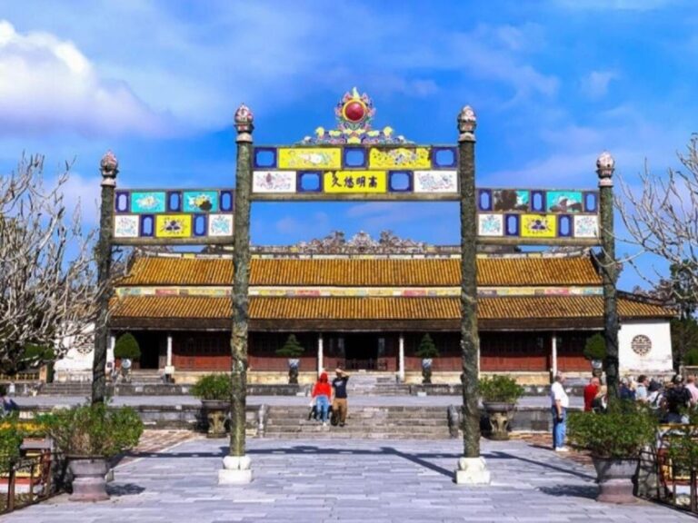 From Hue: Hue Imperial City Fullday Luxury Group Tour