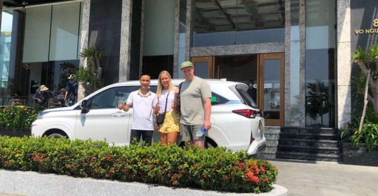 From Hue: Professional Chauffeurs to Hoi An Town