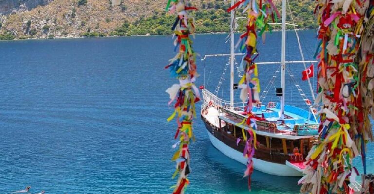 From Icmeler: Turkish Aegean Coast Boat Trip With Lunch