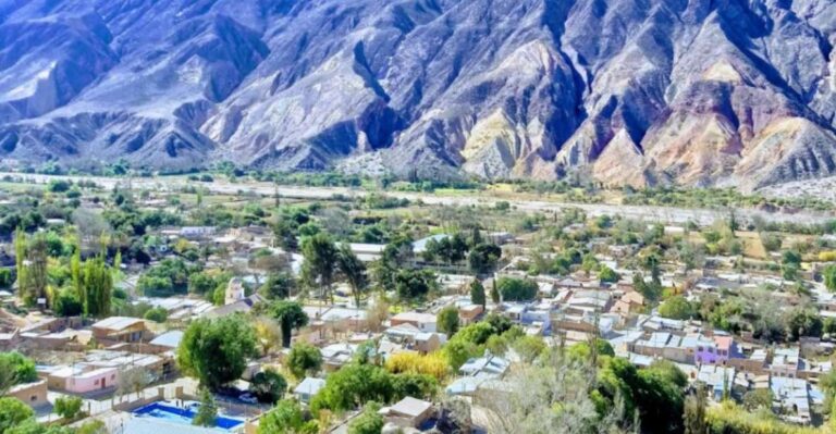 From Jujuy: Quebrada De Humahuaca, Purmamarca, and Tilcara