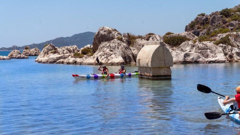 From Kas: Guided Kekova Sea Kayaking Tour