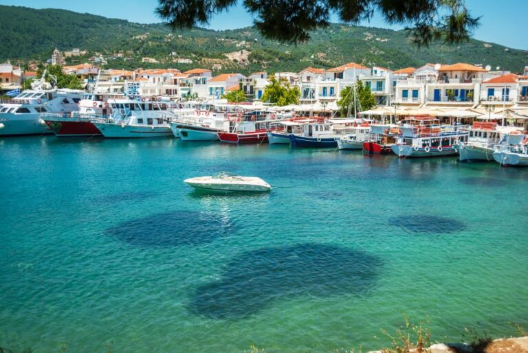 From Katerini: Skiathos Island Day Tour With Swimming