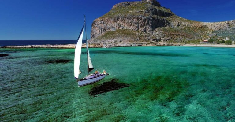 From Kissamos: Balos Gramvousa Sailing Cruise With Lunch