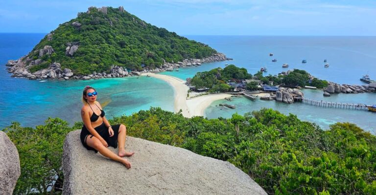 From Koh Pha Ngan: Koh Tao & Nang Yuan Boat Tour With Lunch