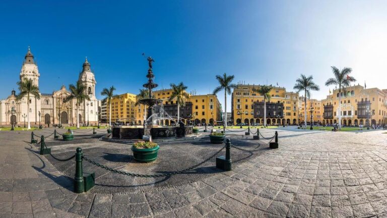 From Lima: City Tour Prehispanic + Colonial & Modern Lima