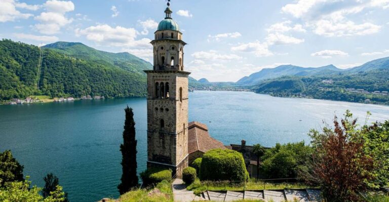 From Lugano: Lake Lugano Cruise to Morcote & Sightseeing