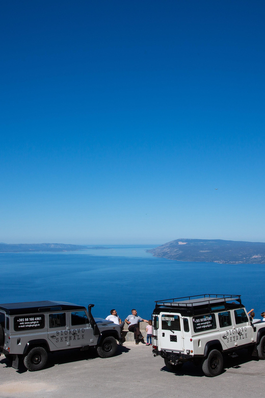 From Makarska: Biokovo National Park and Skywalk 4×4 Tour