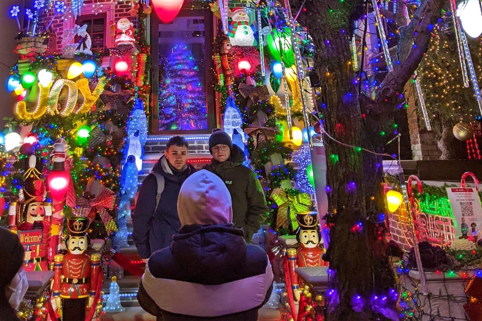 From Manhattan: Dyker Heights Lights Bus Tour - Tour Overview