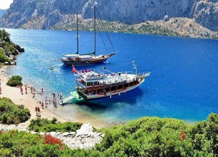 From Marmaris: Turkish Aegean Coast Boat Trip With Lunch - Tour Overview