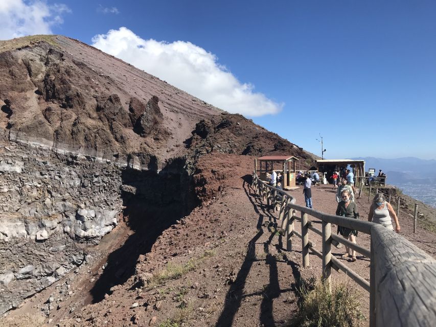 From Naples Port: Vesuvius Bus Entrance Ticket & Audio Guide