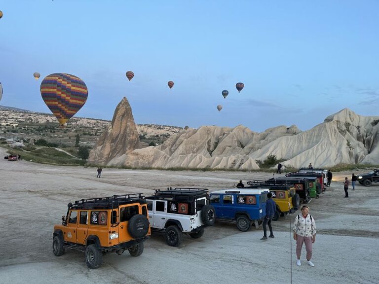 From Nevşehir: Cappadocia Jeep Safari