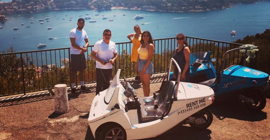 From Nice: 2-Hour Scenic Drive by 3-Wheel Vehicle