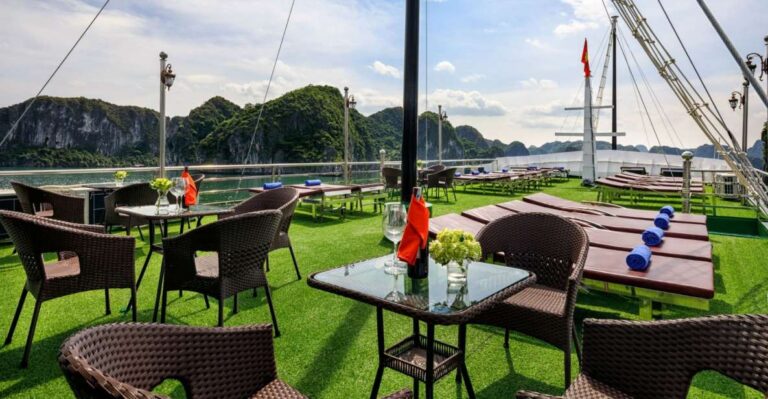 From Ninh Binh: 2Day Lan Ha Bay Overnight Small Group Cruise