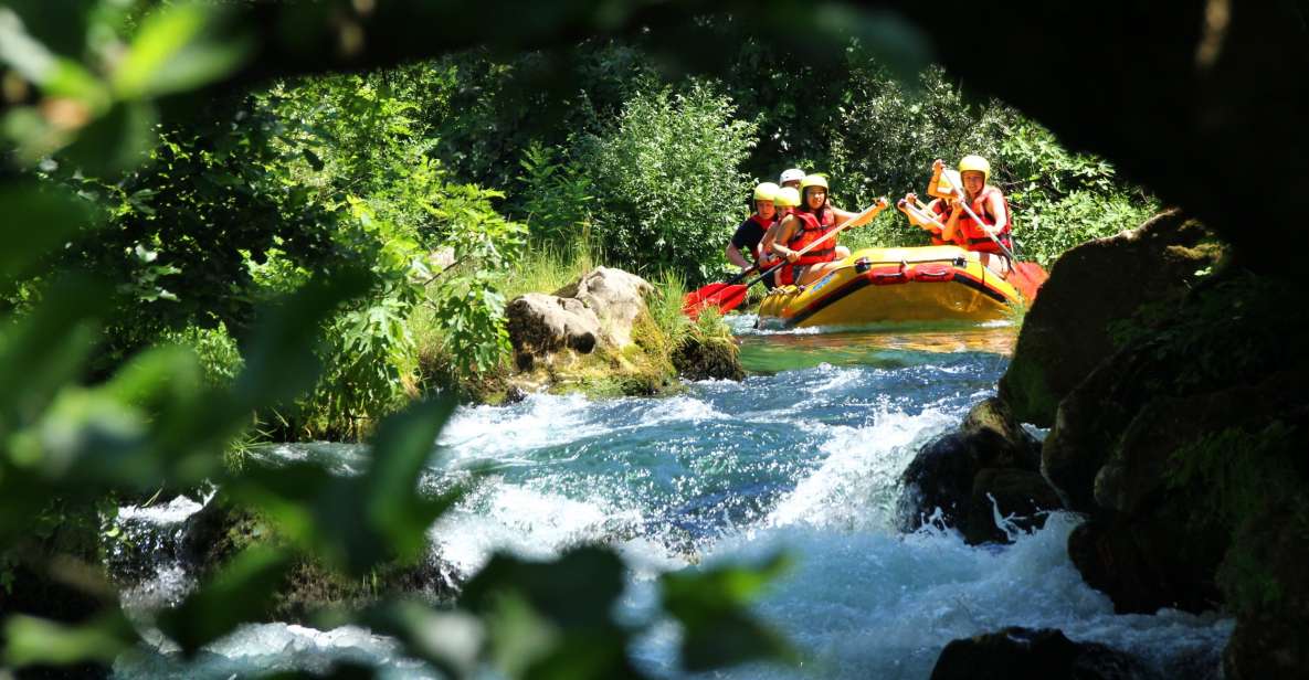 From Omiš: Cetina River Rafting Trip With Underwater Cave - Cetina River Rafting Adventure