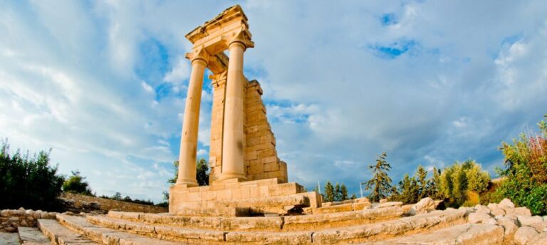 From Paphos: Kourion – Limassol – Lefkara Tour