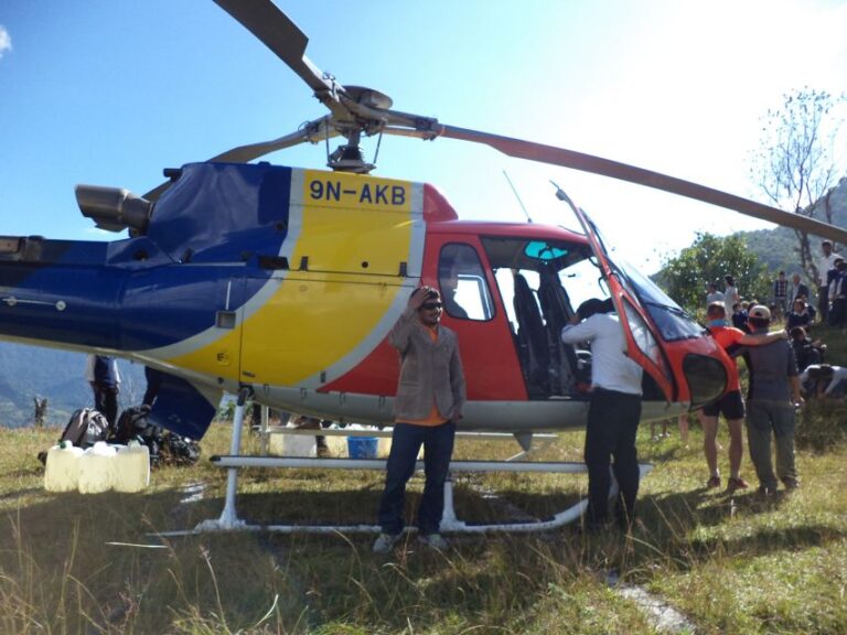 From Pokhara : Annapurna Base Camp Helicopter Tour