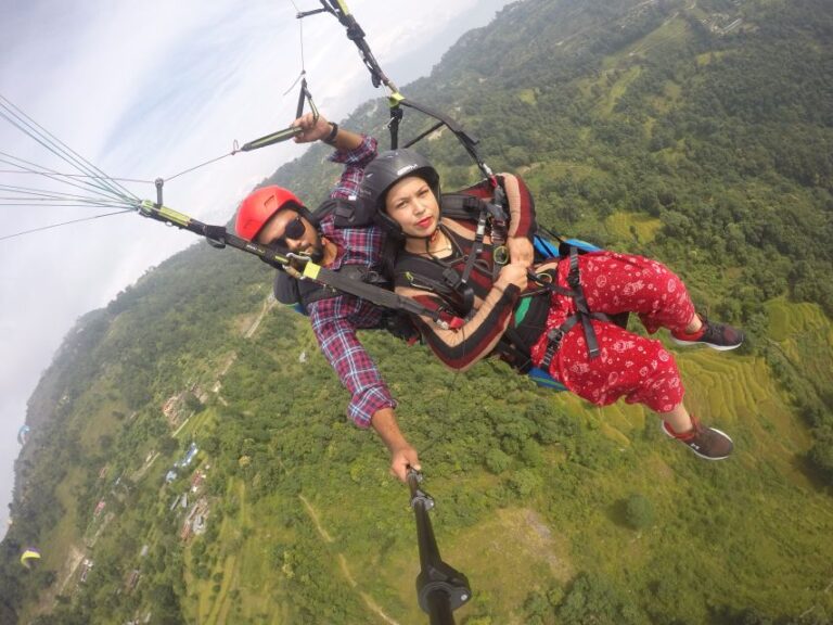 From Pokhara: Paragliding for 30 Minutes