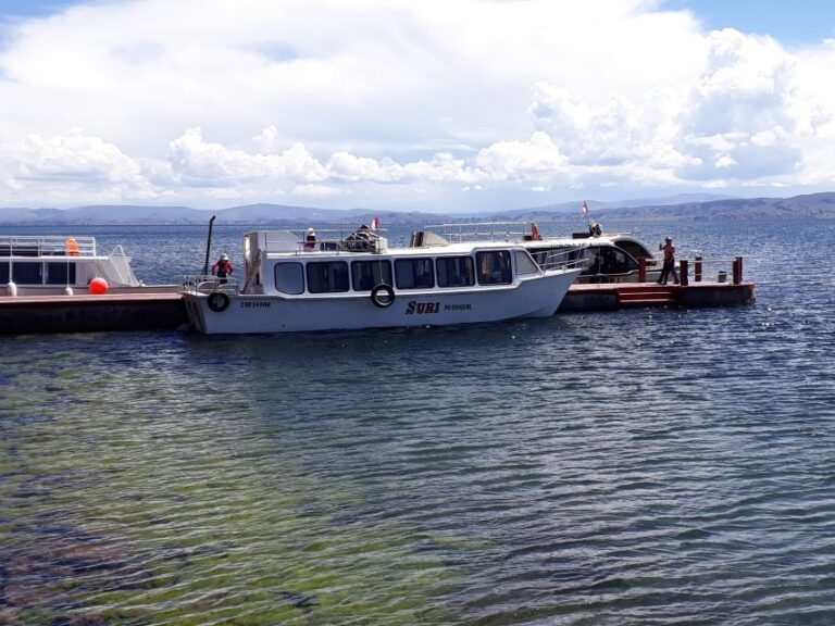 From Puno: Floating Islands of the Uros Half-Day Tour