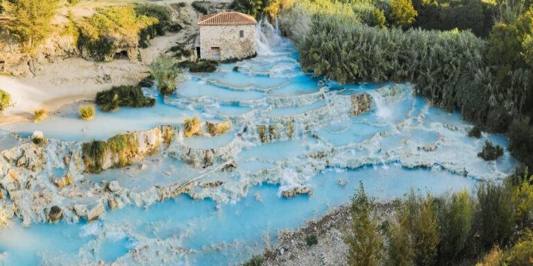 From Rome: Saturnia Thermal Baths Entry and Car Transfers