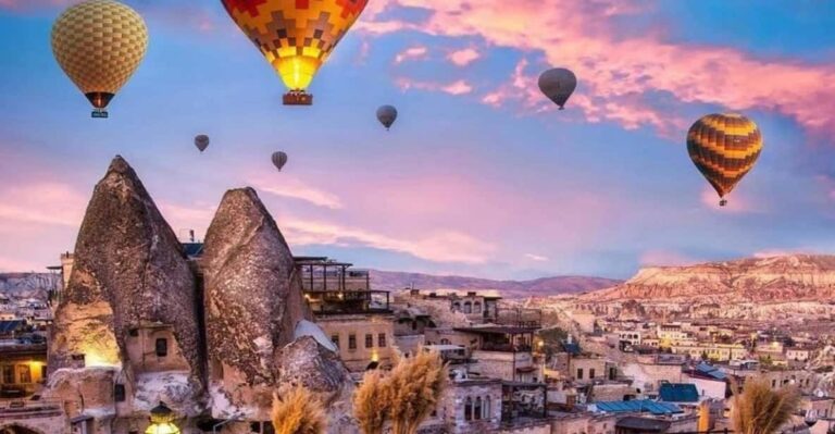 From Side : 2-Day Cappadocia, Cave Hotel and Balloon Tour